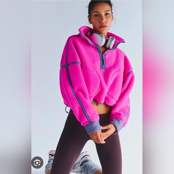 FP Movement by Free People Jackets & Blazers - NWT Fp Movement Mountain High Half Zip Fleece Size Large